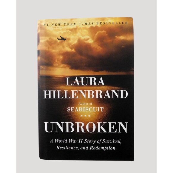 random house Other - Unbroken By Laura Hillenbrand 2010 World War II Bestseller Hardcover Dust Jacket